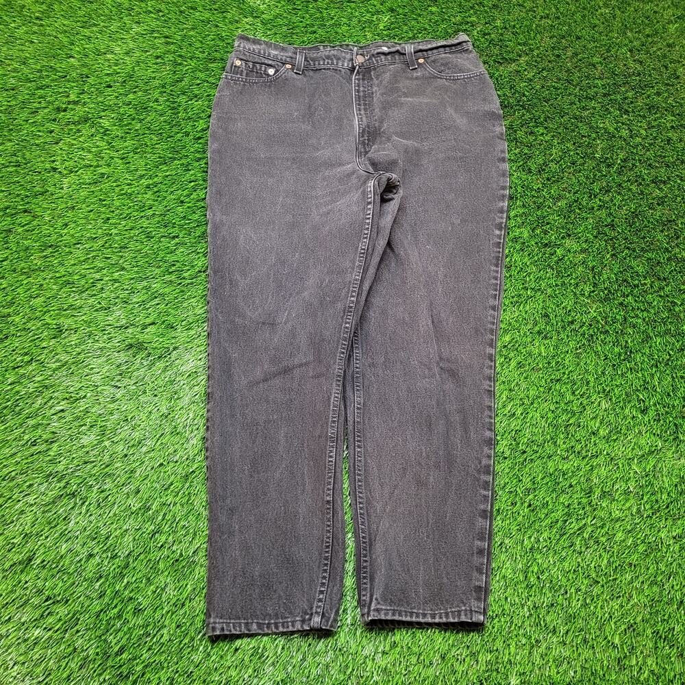 VTG 90s Levis 522 Jeans Womens 18 USA Made High Waisted Tapered